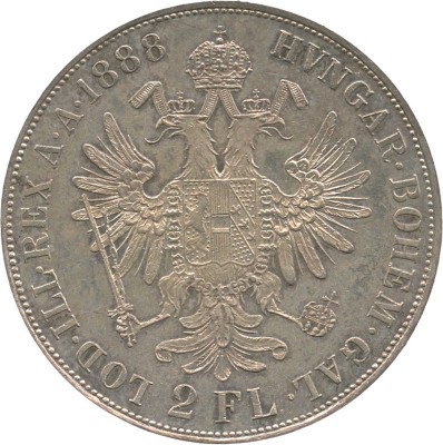 2 флорина 1888 года